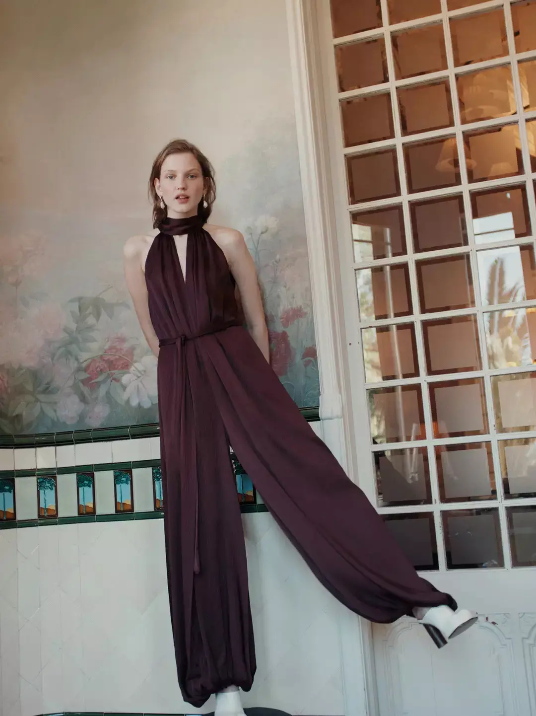 Zenith Jumpsuit Pomegranate