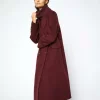 Alva Loisa Mock Neck Coat