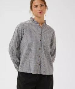 Syliah Check Blouse