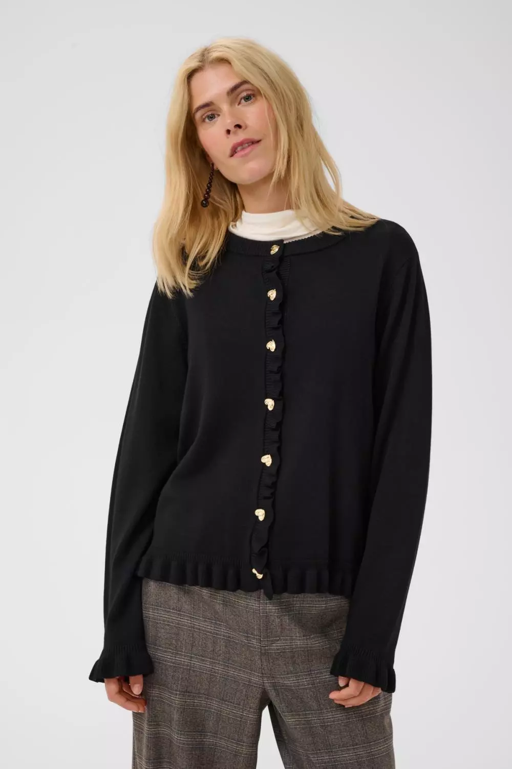 Clare Annemarie Frill Cardigan