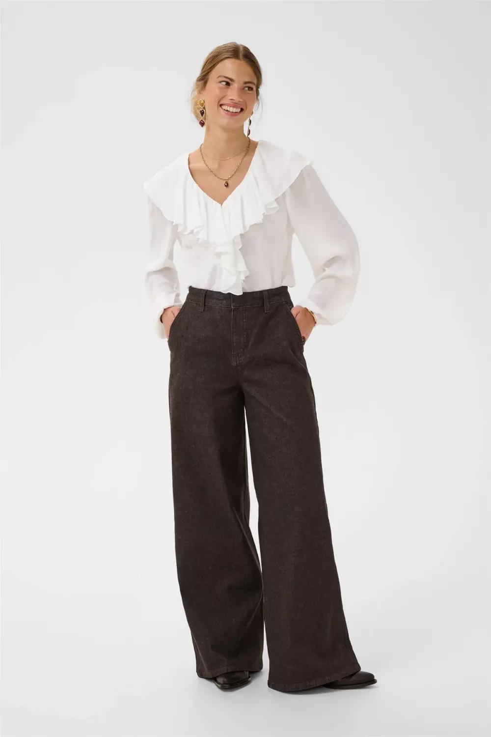 Visti Colored Denim Pant
