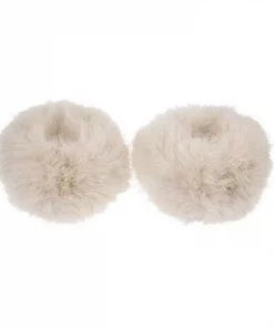 Faux Fur Fox Wrist Cuffs