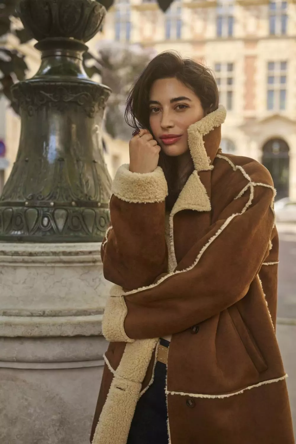Tekla Shearling Coat