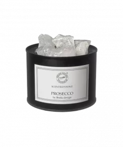 Scented White Stone Prosecco 10x7cm