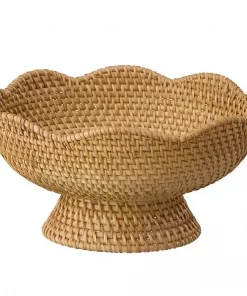 Bowl On Foot H16cm Anira Nature