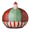 Decoration Box Ø12,5cm Santa Ruby