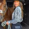 Grå Button Up Shirt - Cowgirl Tuff