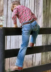 Youth - Western Boys Retro Slim Jeans - Wrangler