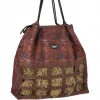 Hay Bag - Tooled Leather Design - Tough 1