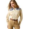 WMS Horseshoe Western Snap Shirt