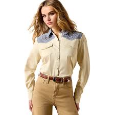 WMS Horseshoe Western Snap Shirt