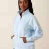 Half Zip Genser - Lyseblå - Ariat