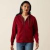 Stitched Hoodie - Rød - Ariat