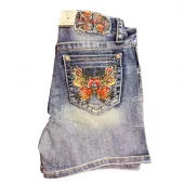 Roses n studs Shorts - Grace In LA