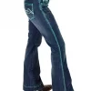 Pull-On Turquoise Hurricane Trouser - Cowgirl Tuff