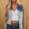 Ranch Life - Dark n light Denim Jacket