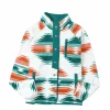Ranch Life - Multicolour Western Aztec Fleece Jacket