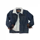 Kids Sherpa Lined Denim Jacket - Wrangler