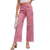 Rosa Leopard Wide Leg Jeans - Ranch Life