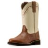 WMS Kearney Round Toe Western Boot