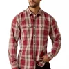 Red Retro Hawthorne Shirt - Ariat