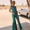 Lainet Wilson x Wrangler - Turqoise Jeans