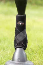 ATW Support Boots Black Front - Beinbelegg