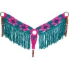 Brystsele - Mohair Turkis / Rosa - Tough 1