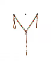 Brystsele - Beading Red / Yellow - Ranchlife
