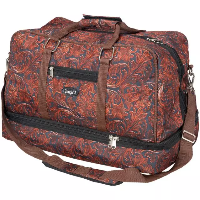 Duffel Bag - Tooled Leather - Tough 1