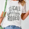 Rodeo Print T-Shirt - Ranch Life