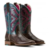 WMS San Angelo VentTEK 360 Wide Square Toe Western Boot
