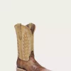 Honey/Brown Embroidery - Corral