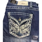 Grace in LA - Perfect Fit Curvy Bootcut Butterfly