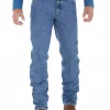 Wrangler Men's 47 Regular Mid Rise Regular Fit Tapered Leg Jeans