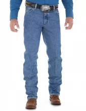 Wrangler Men's 47 Regular Mid Rise Regular Fit Tapered Leg Jeans
