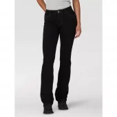 Wrangler Womens Black Willow Ultimate Riding Jeans