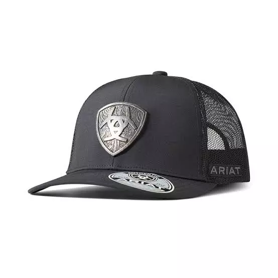 Ariat Metal Logo Badge Caps MF