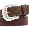 Brown Leather Tooled - Nocona MF