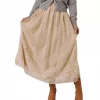 Oatmeal Embroidered Mesh Skirt - Ranch Life