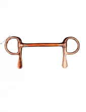 Half Cheeck Copper Mouth Driving Bit - Pony - 4''
