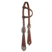 Basin Cowboy Sliding Ear Headstall - Hodelag - Weaver Equine