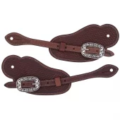 Basin Cowboy Spur Straps - Weaver Equine