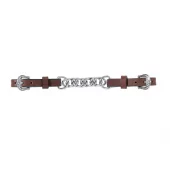 Basin Cowboy 4-1/2" Single Flat Link Chain Curb Strap - Weaver Equine
