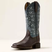 Round Up Holly - Chocolate Croc Print - Ariat