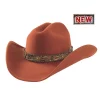 Bullhide Hatt - On purpose Rust rød