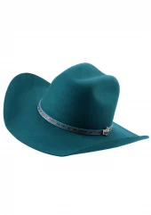 Turquoise LIFE WITH YOU 4X Hat - Bullhide