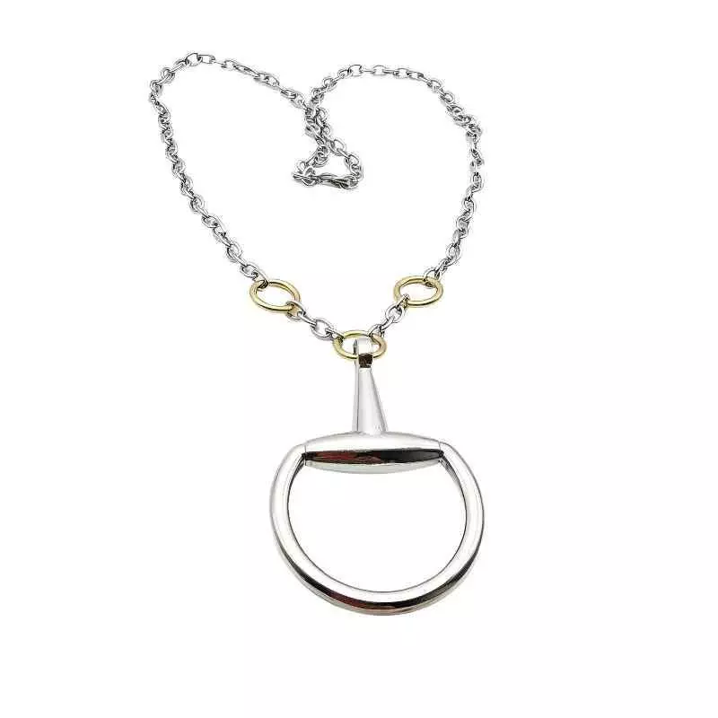 Tofarget smykke - Hestebitt - Silver N Accessories