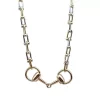 Tofarget smykke - Hestebitt - Silver N Accessories