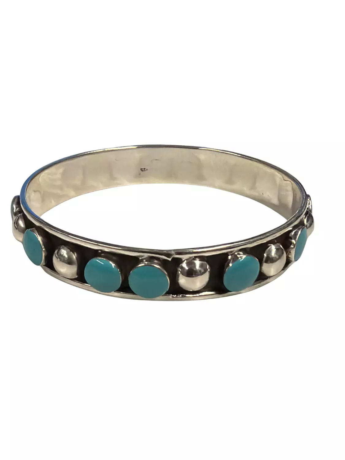 Turkis & Sølv Armbånd - Silver N Accessories